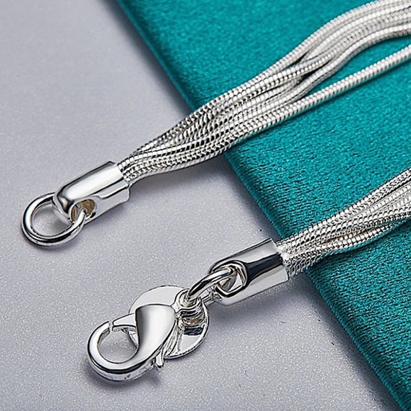 Sterling Silver Tassel Heart Charm Bracelet Resizable Adjustable - Picture 10 of 11